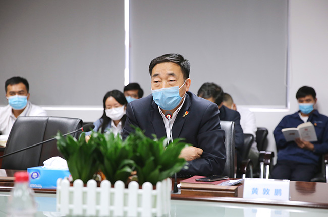 主題黨日 | 抗疫情、保生產(chǎn) 為全力實現(xiàn)經(jīng)營目標(biāo)而奮斗