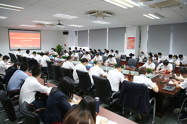 主題黨日丨加強和規范黨內政治生活，從嚴治黨助推公司高質量發展